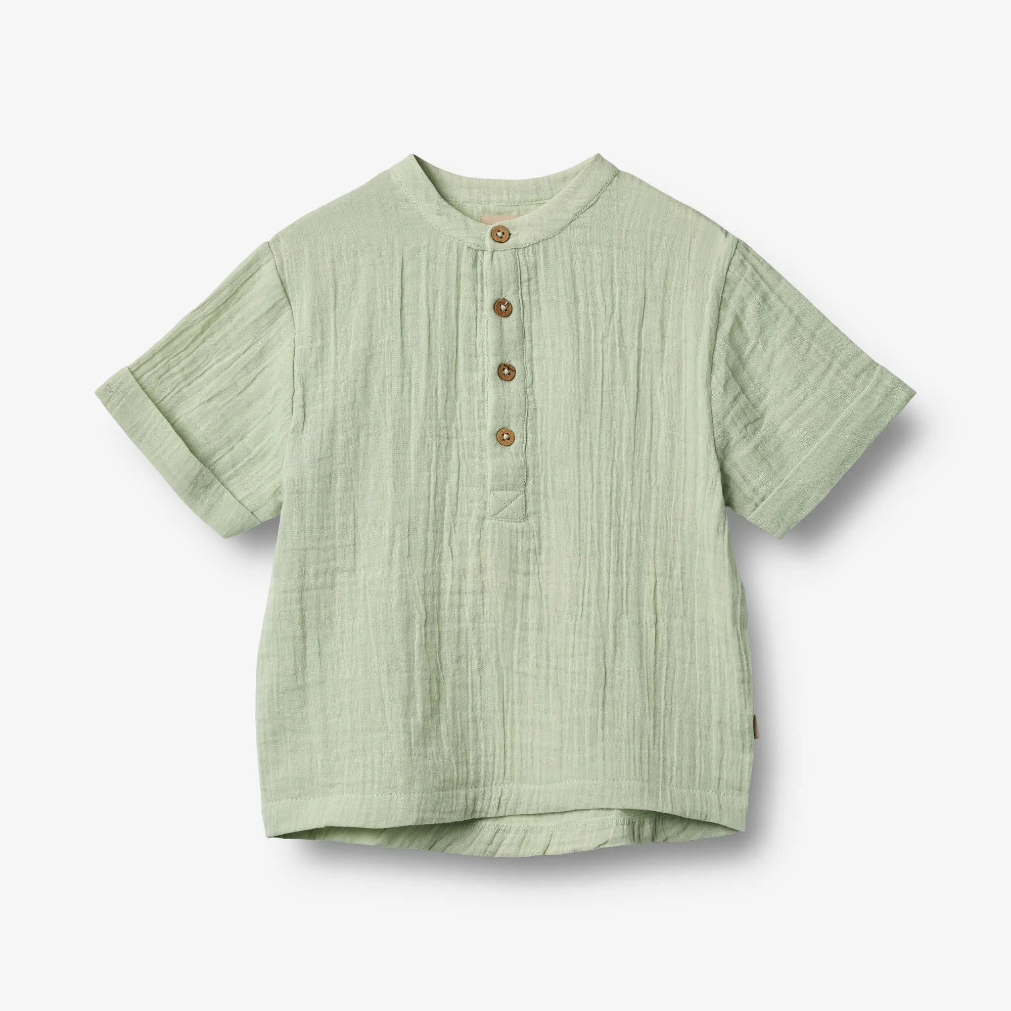 Shirt S/S Svend - soft mint