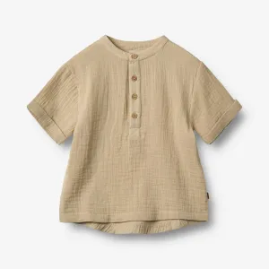 Shirt S/S Svend - soft sand