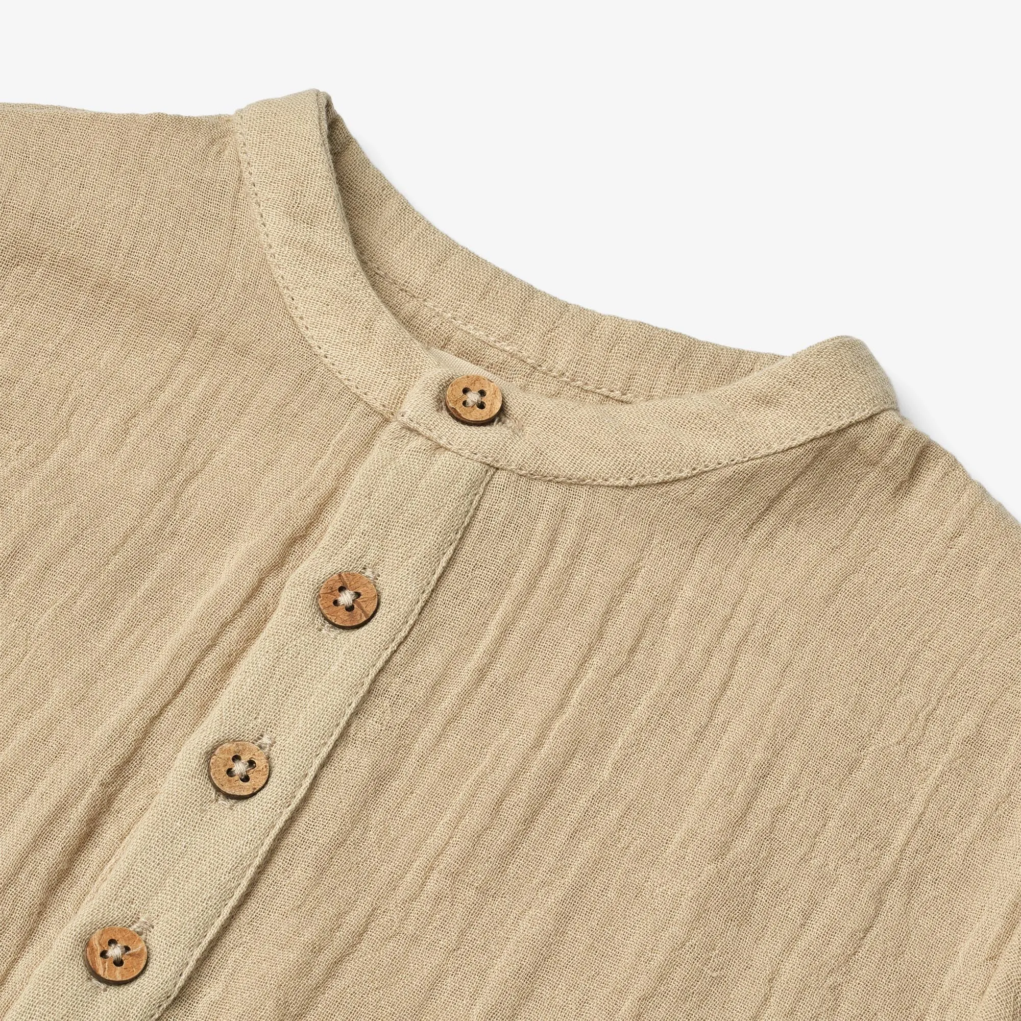 Shirt S/S Svend - soft sand