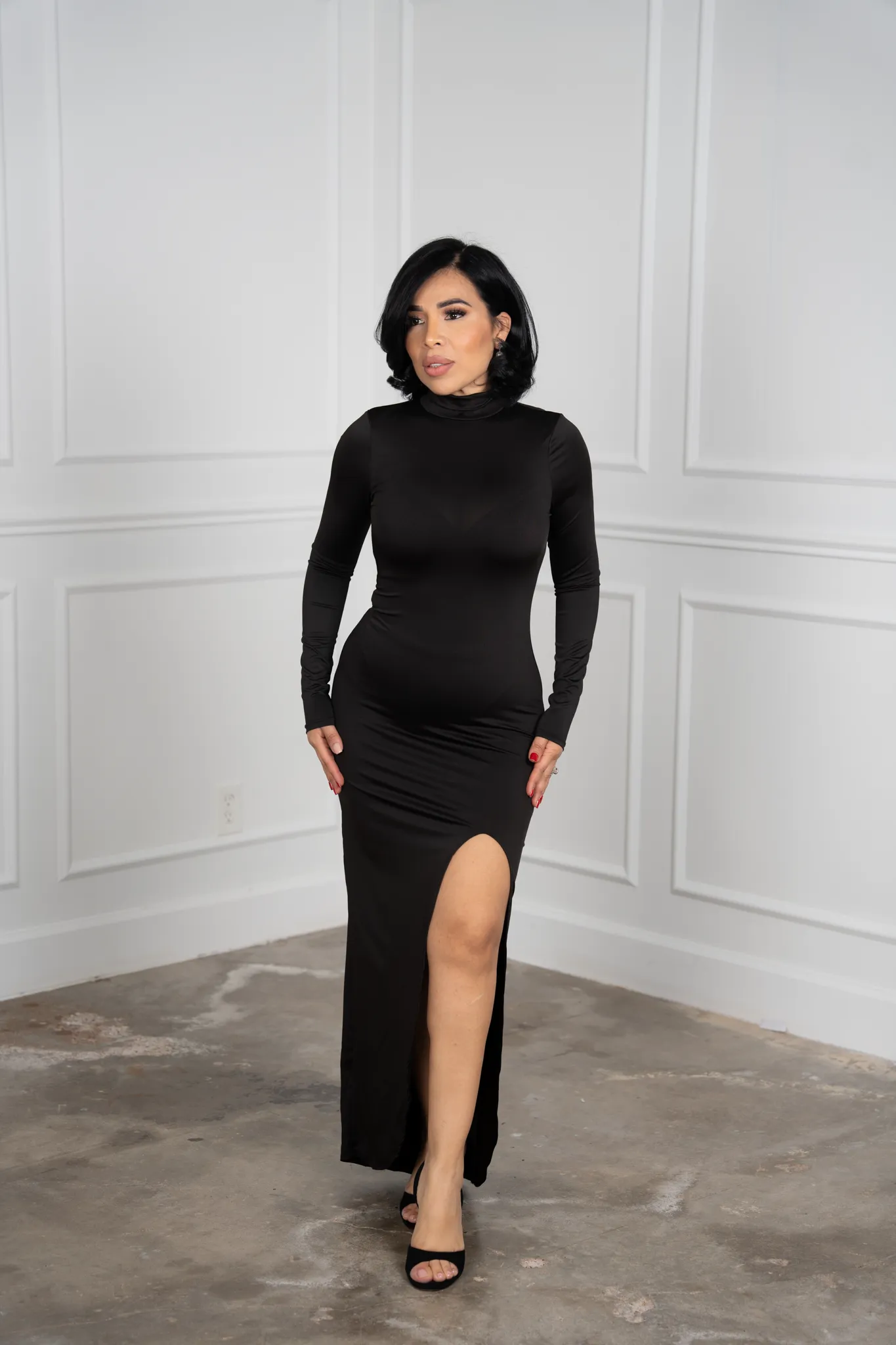 Silvi - Black Long Dress