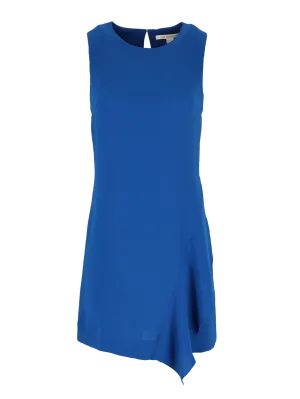 sleeveless ruffle shift dress