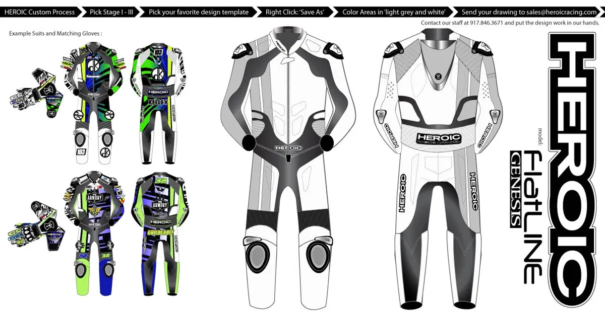SU HEROIC STAGE I CUSTOM Professional Race Suit
