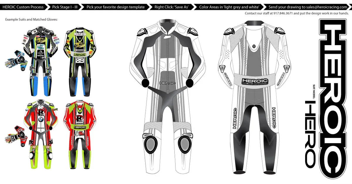 SU HEROIC STAGE I CUSTOM Professional Race Suit