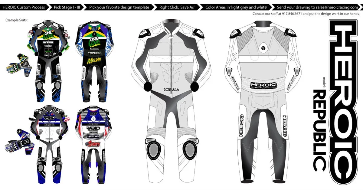 SU HEROIC STAGE I CUSTOM Professional Race Suit