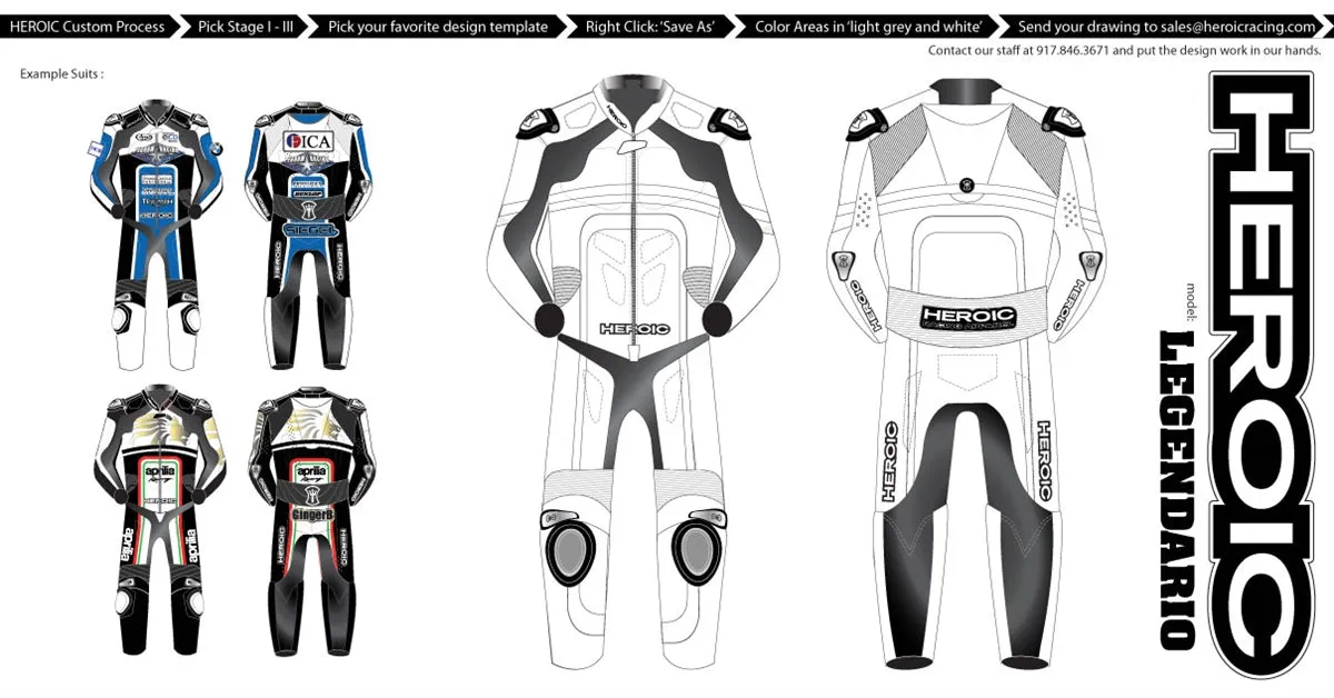 SU HEROIC STAGE I CUSTOM Professional Race Suit