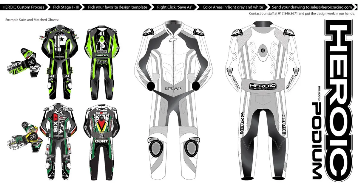 SU HEROIC STAGE I CUSTOM Professional Race Suit