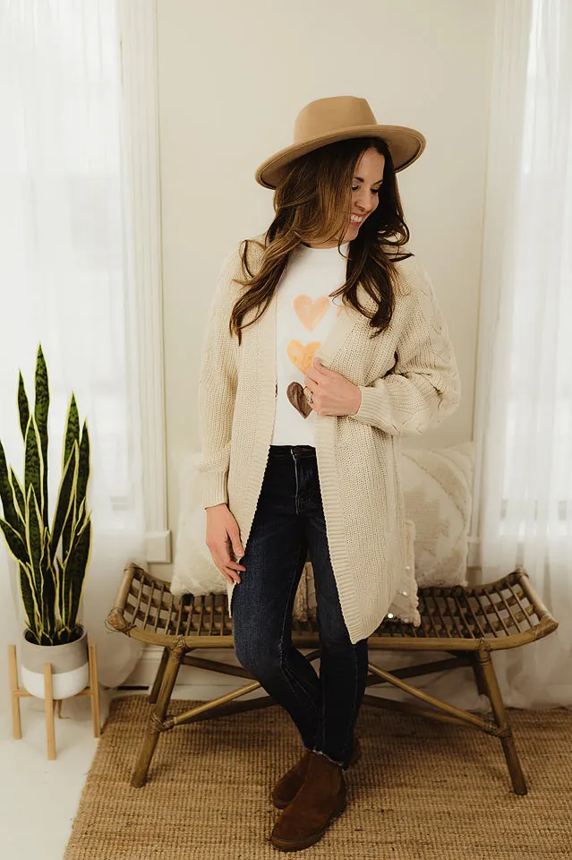 Thick Cable Cardi