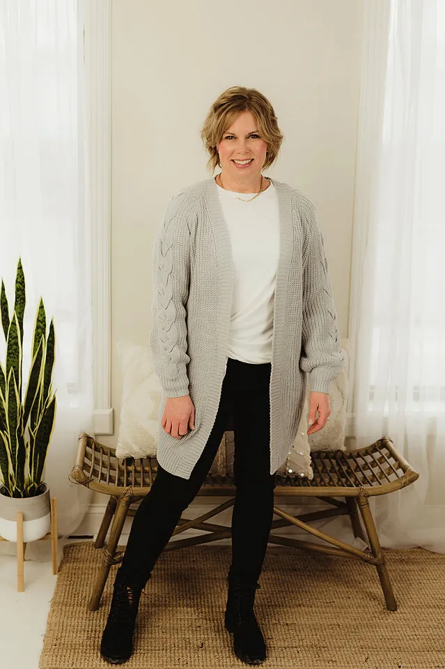 Thick Cable Cardi
