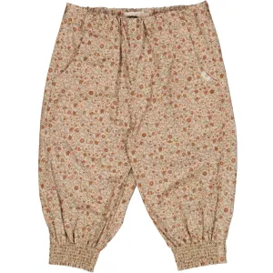 Trousers Sara - rose tangled flowers