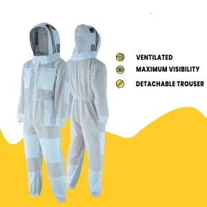 Ultimate Protection for Professional Beekeepers: The Ultra Ventilated Full Body Beekeeping Suit-0005