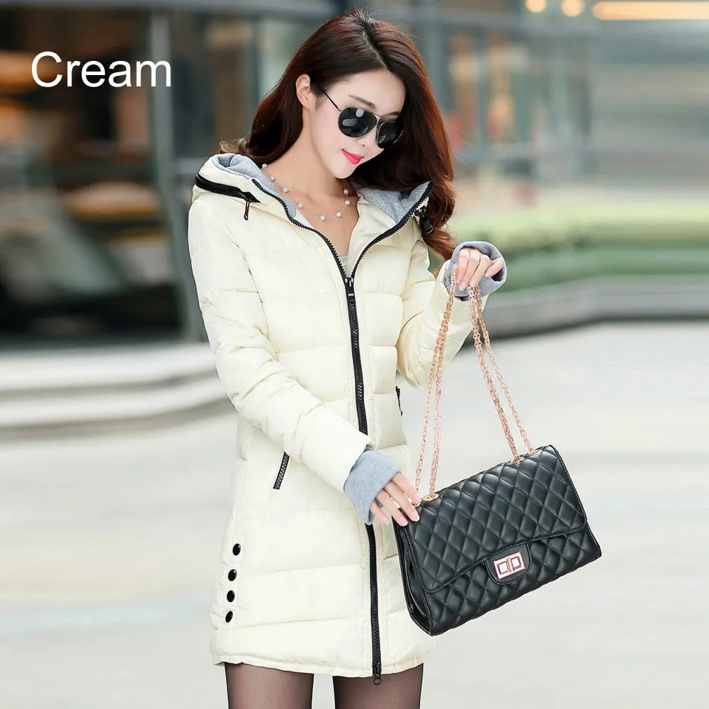 Warm Winter Sport Coat - Slim - Cotton fill Down