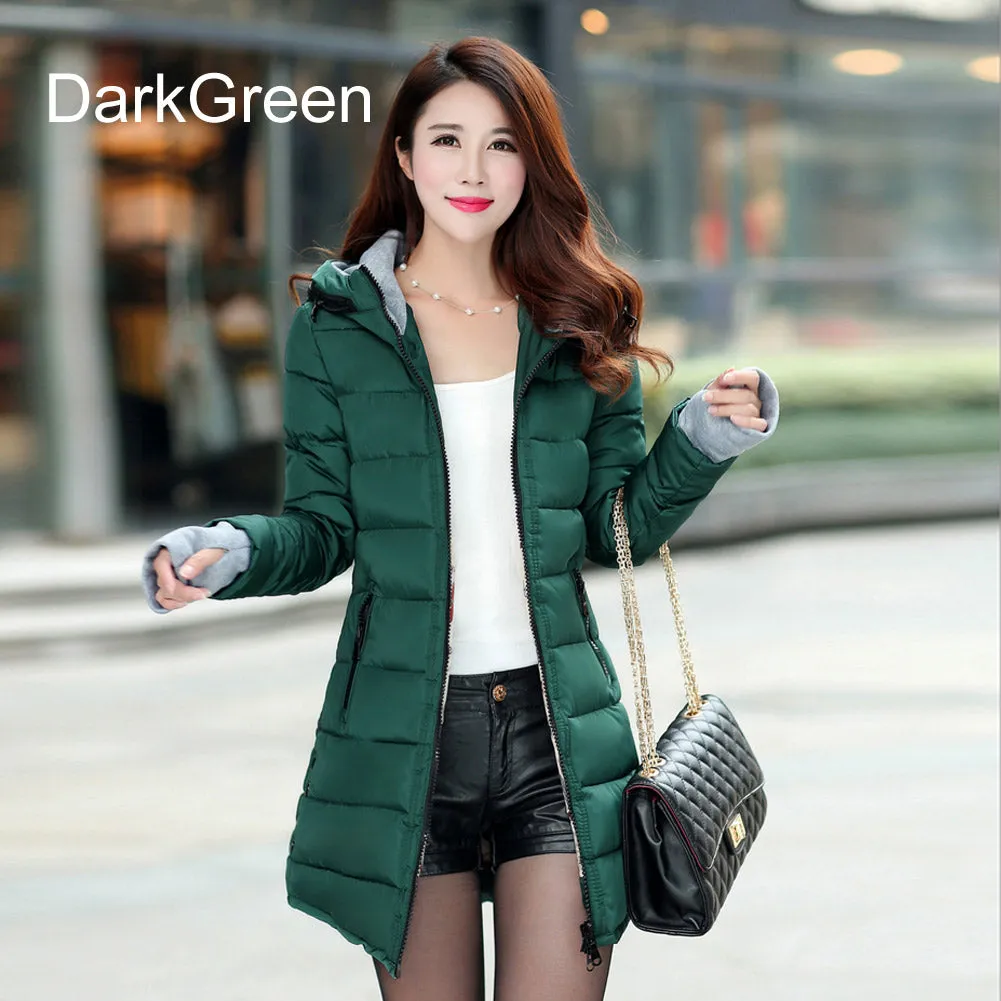 Warm Winter Sport Coat - Slim - Cotton fill Down