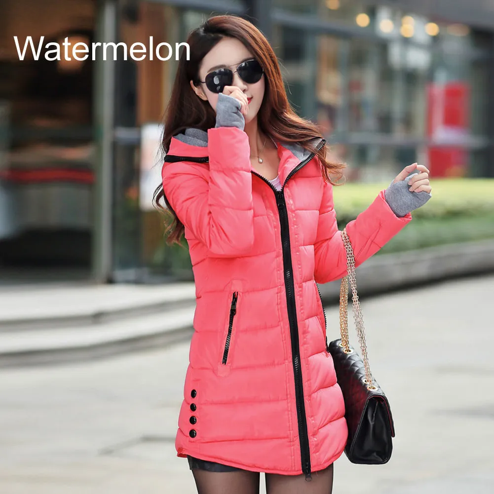 Warm Winter Sport Coat - Slim - Cotton fill Down