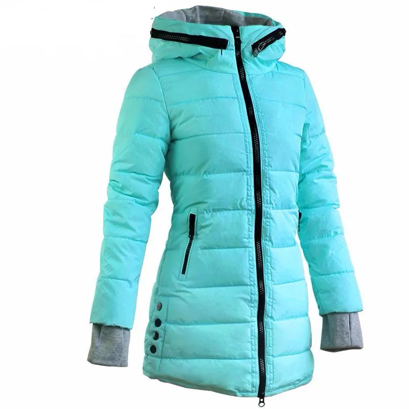 Warm Winter Sport Coat - Slim - Cotton fill Down