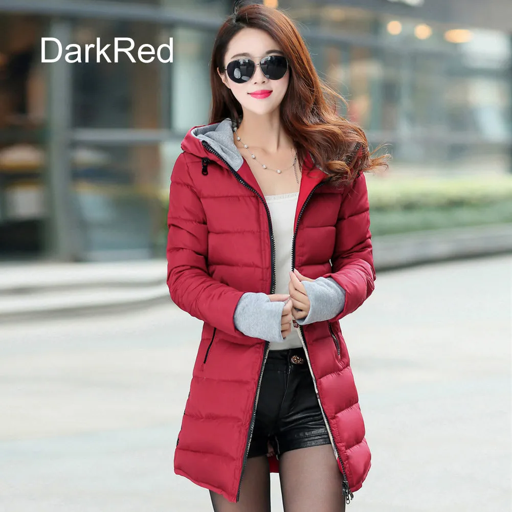 Warm Winter Sport Coat - Slim - Cotton fill Down