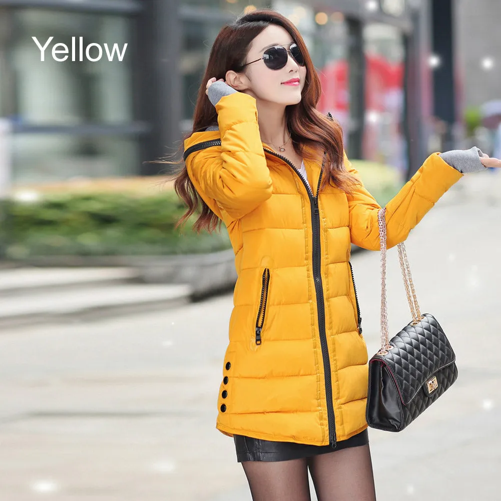 Warm Winter Sport Coat - Slim - Cotton fill Down