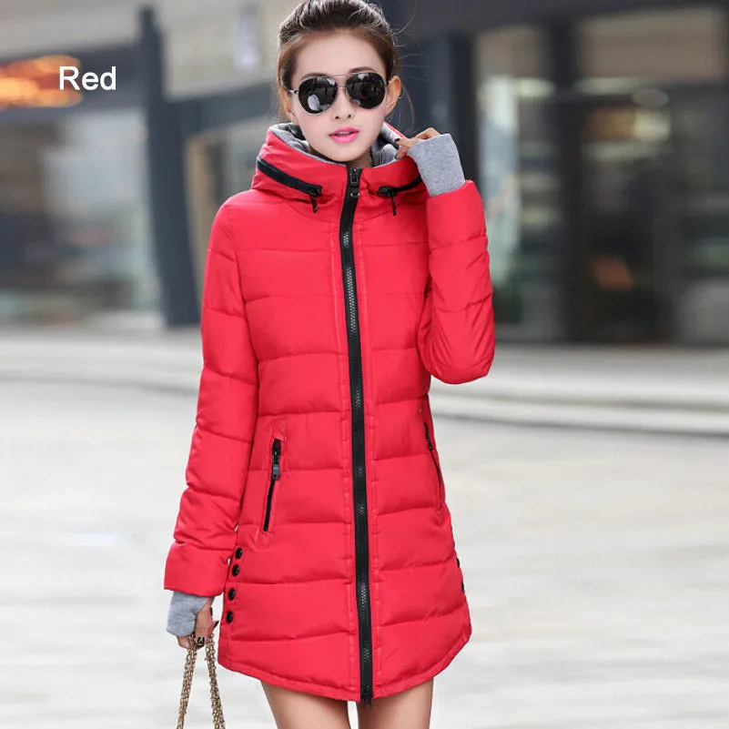 Warm Winter Sport Coat - Slim - Cotton fill Down