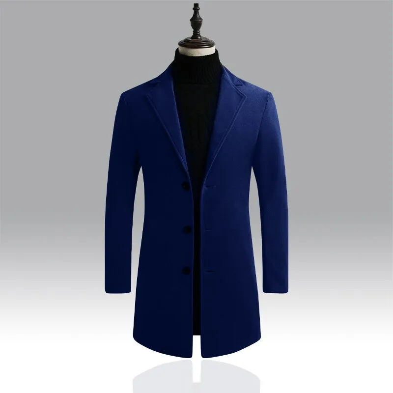West Louis Designer Business Style Overcoat