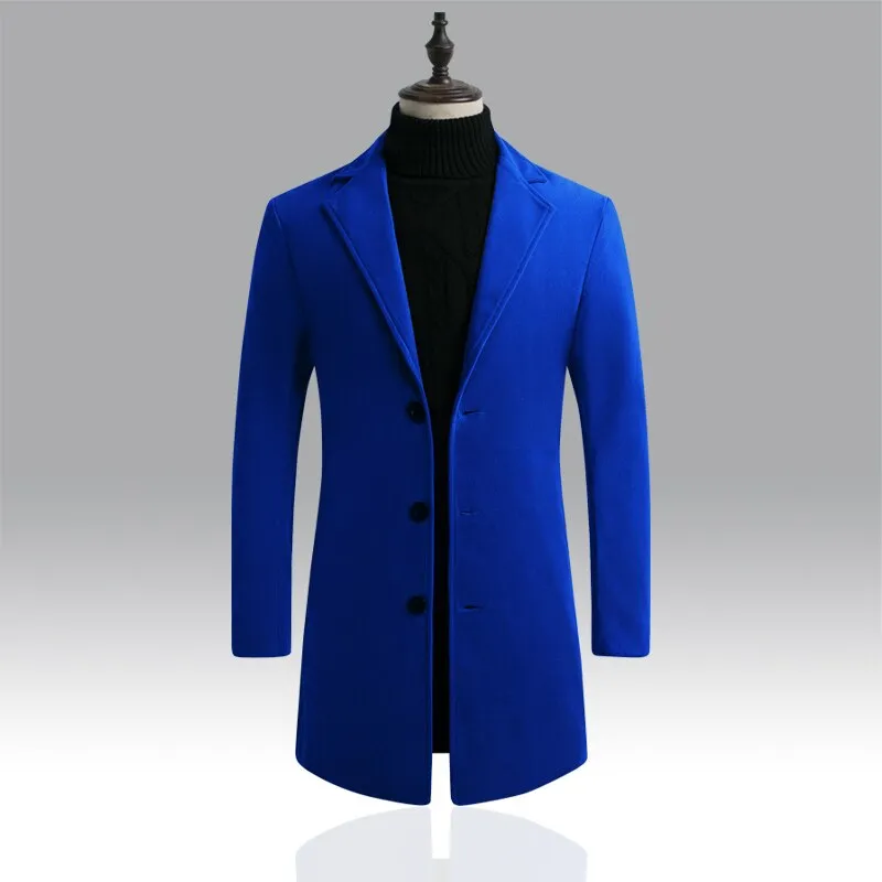West Louis Designer Business Style Overcoat