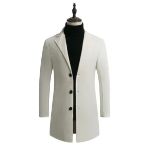 West Louis Designer Business Style Overcoat