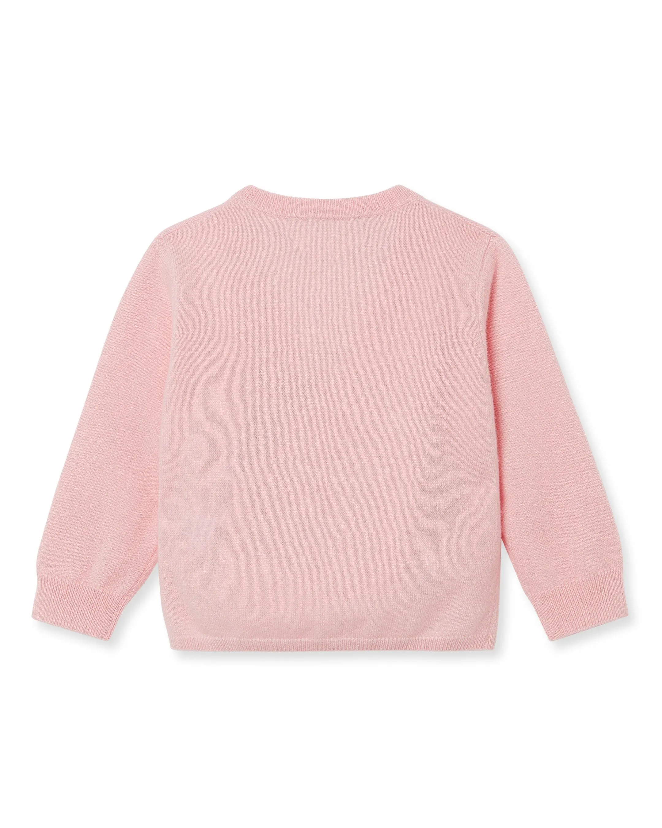 Wrap Cashmere Cardigan Pale Pink